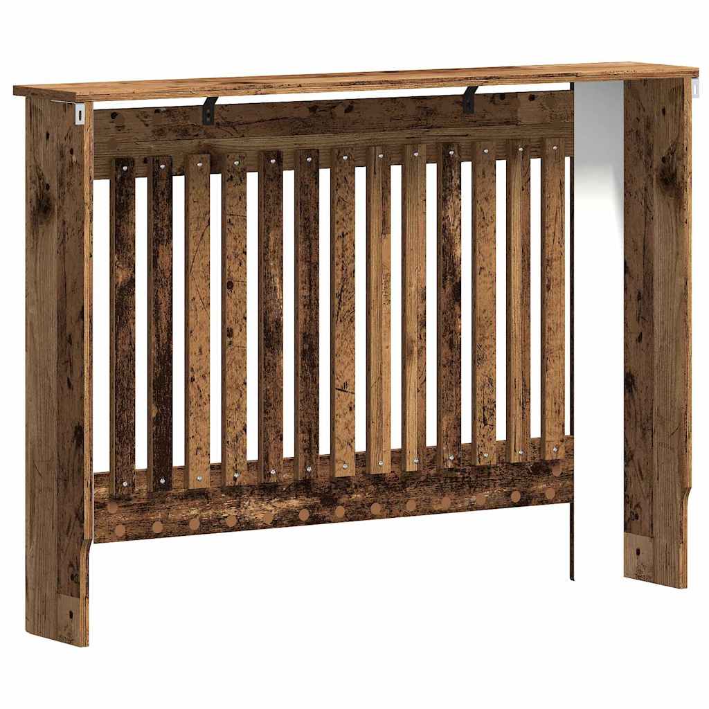 Holzwerkstoff Heizkörper-Abdeckung Heizkörperverkleidung 112 cm, weiß