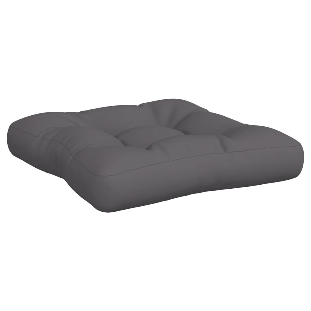 Palettenkissen 3-tlg. Taupe Stoff
