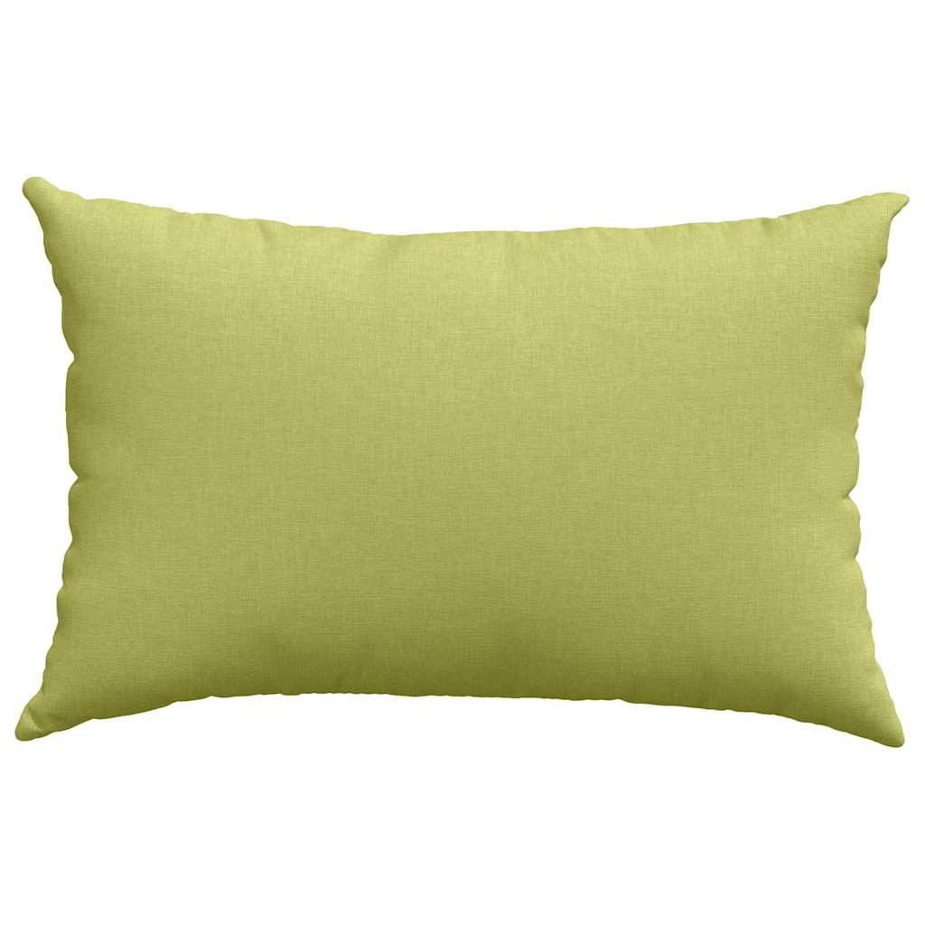 Sofakissen 2 pcs Hellgrau 50 x 30 cm Stoff