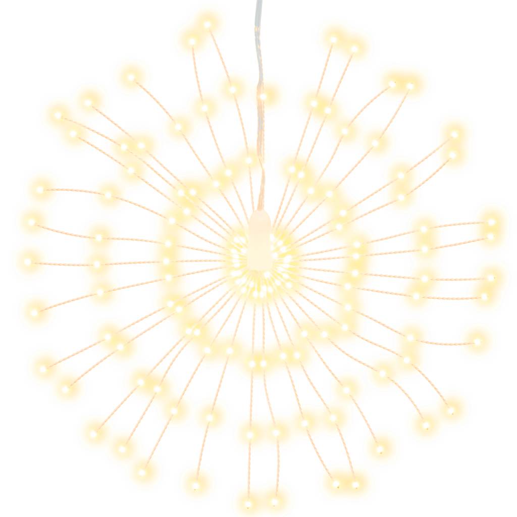 Feuerwerkslicht Weihnachtsdeko Warmweiß 20 cm 140 LEDs