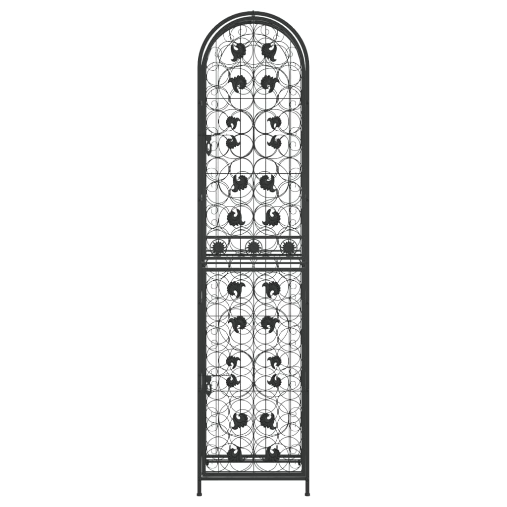 Flaschenregal für 45 Flaschen Metall