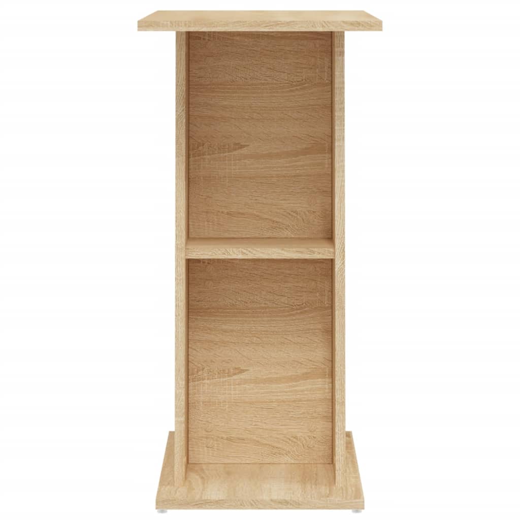 Aquariumständer Weiß 60,5x36x72,5 cm Holzwerkstoff