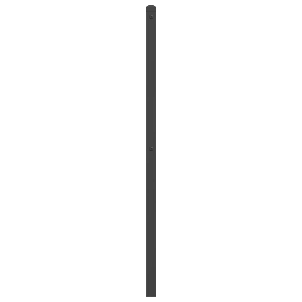 Ersatz-Kopfteil Metall Weiß 100 cm