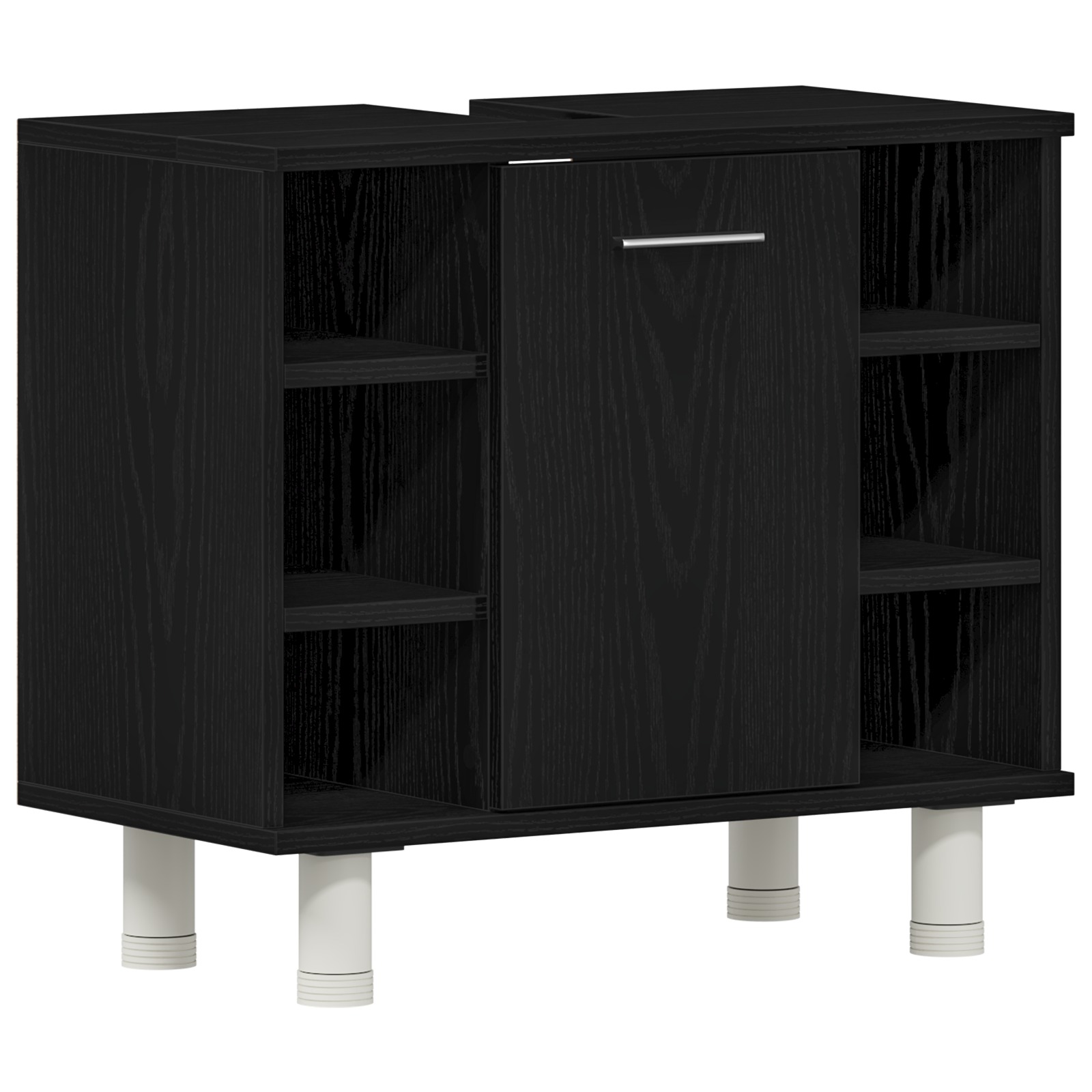 Badezimmerschrank Weiß 60x32x53,5 cm Holzwerkstoff
