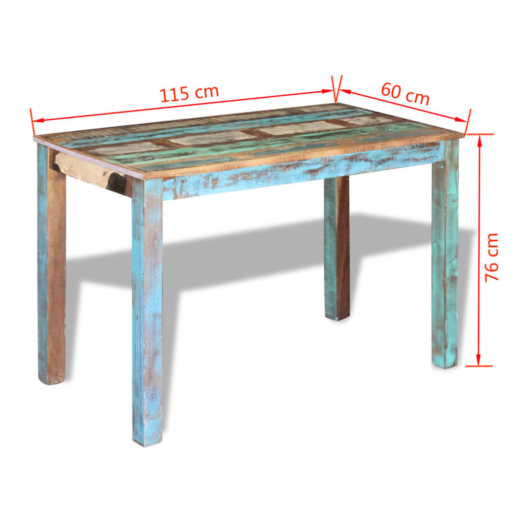 Esstisch Altholz Massiv 80x82x76 cm