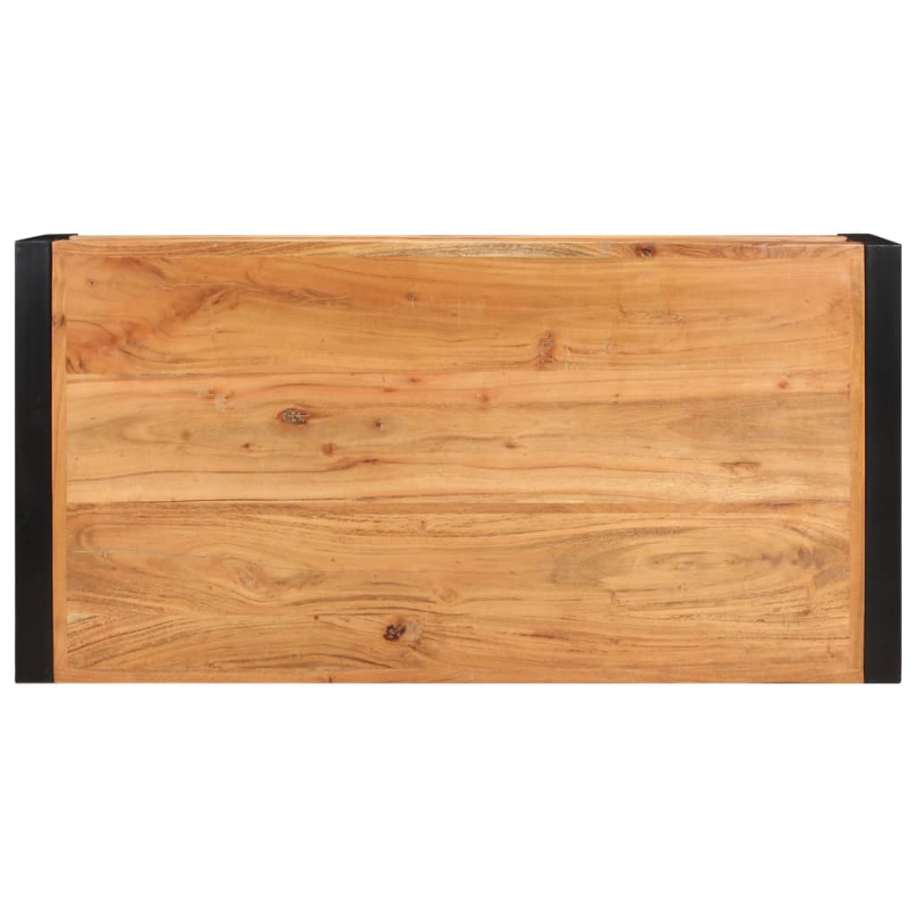 Couchtisch 120x55x40 cm Massivholz Mango