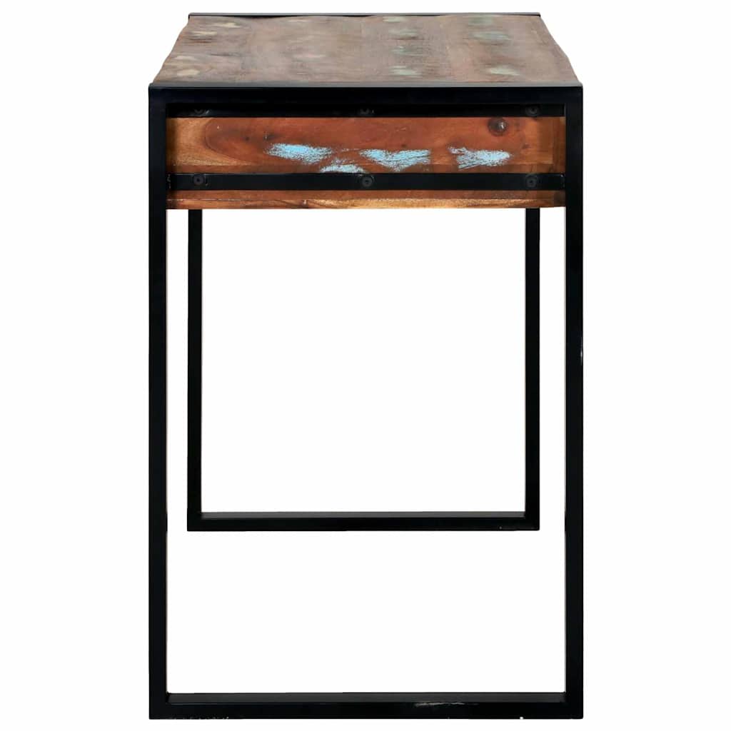Schminktisch mit Regal Braun 100 x 50 x 75 cm Massivholz Mango