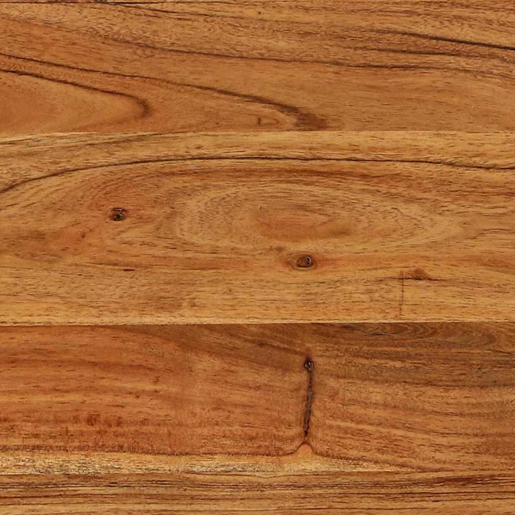 Konsolentisch Braun 120 x 33 x 75 cm Massivholz Akazie