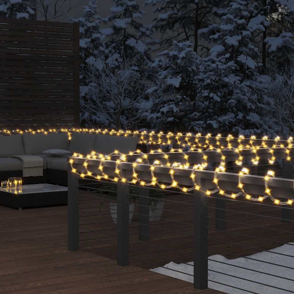 Lichtschlauch 1200 LEDs Kaltweiß 50 m PVC