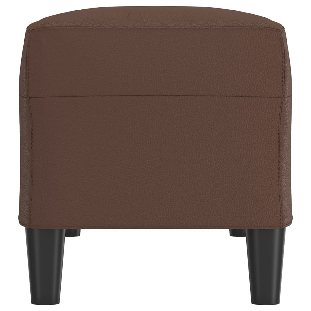 Sitzbank Schwarz 70x35x41 cm Kunstleder