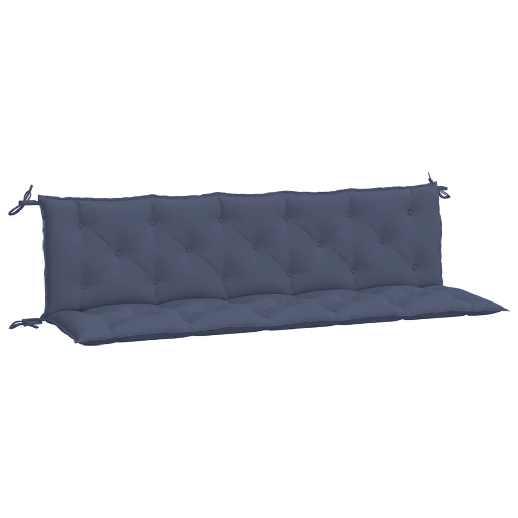 Gartenbank-Auflagen 2 Stk. Königsblau 100x50x7 cm Oxford-Gewebe
