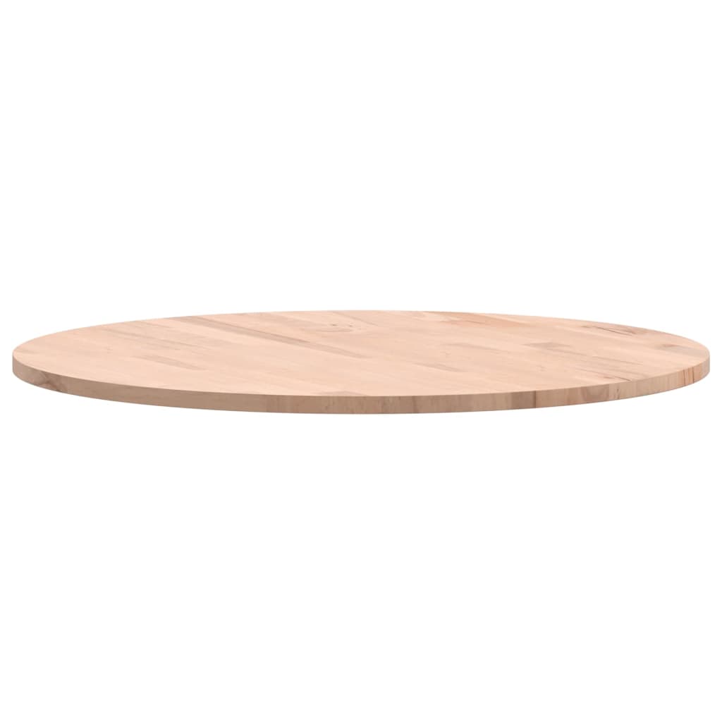 Tischplatte Ø30x1,5 cm Rund Massivholz Buche