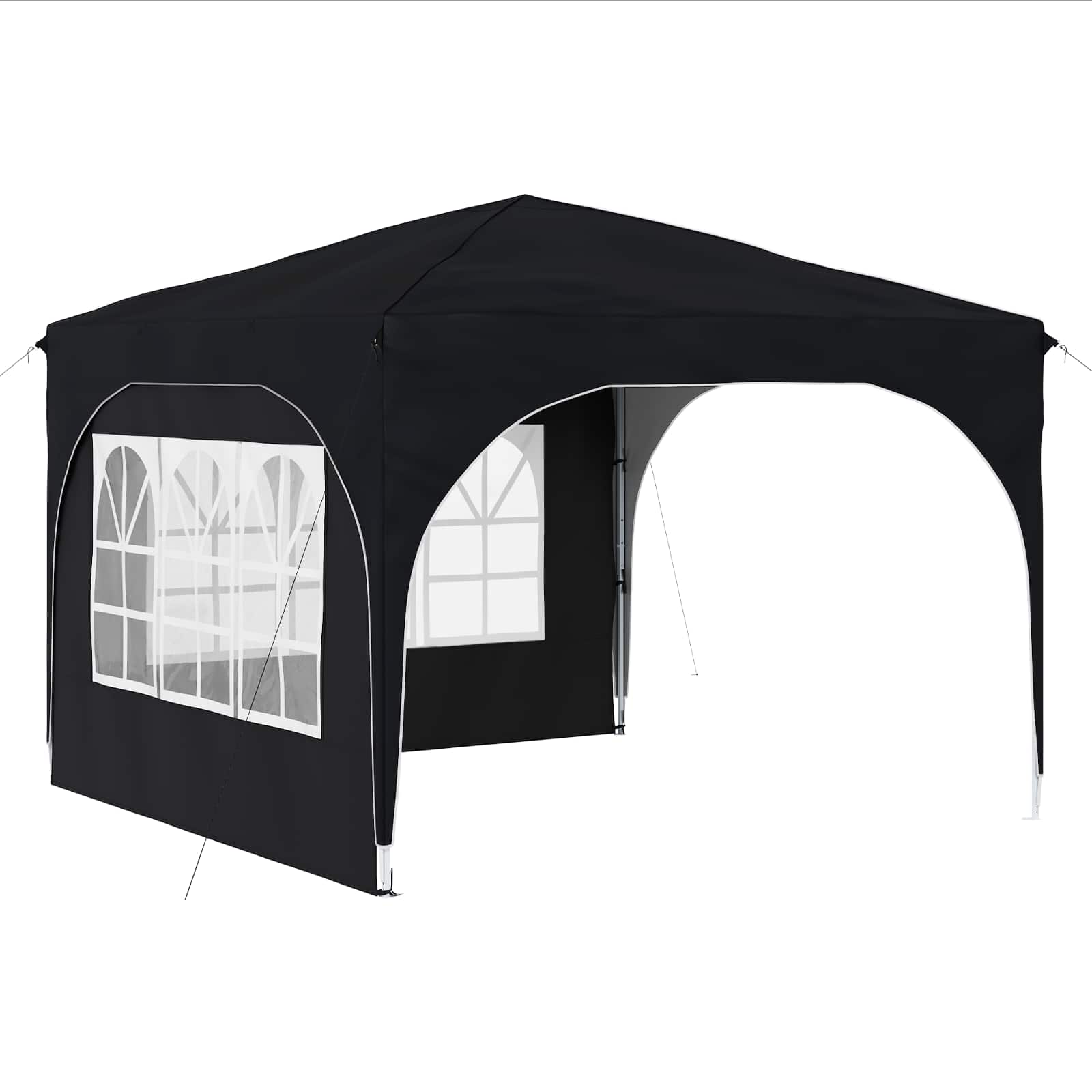 Pop-up Partyzelt 290 x 290 x 245 cm Creme