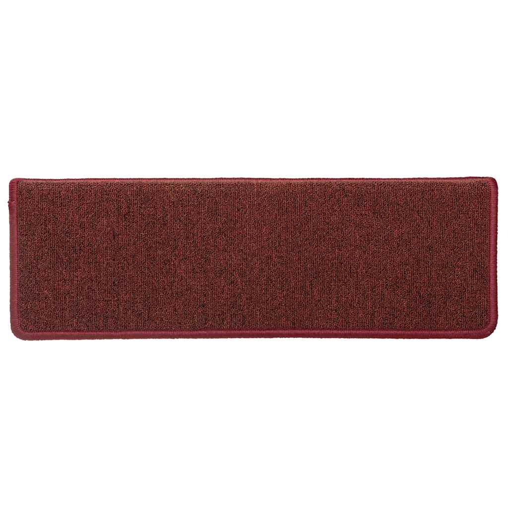 Stufenmatten 15 Stk. 65x21x4 cm Anthrazit Rechteckiger Rand