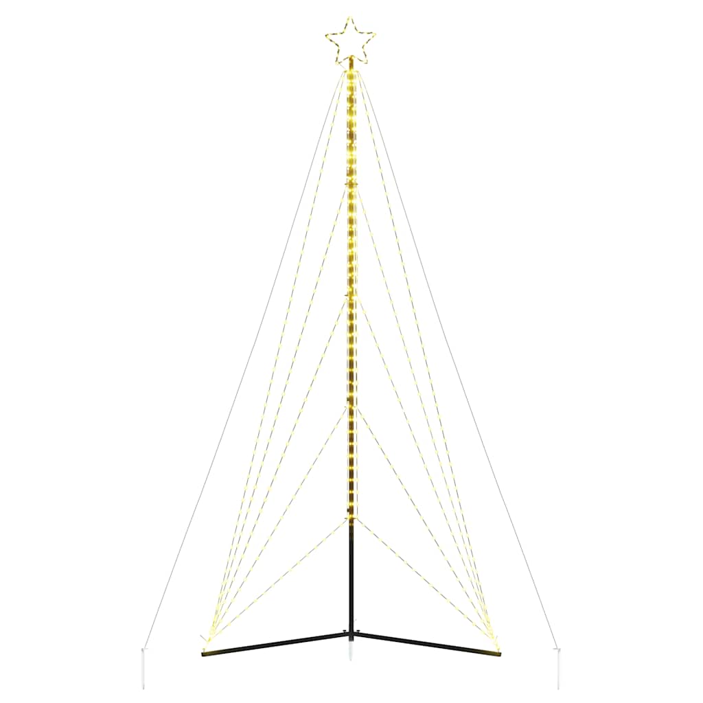LED Weihnachtsbaum 363 LEDs Warmweiß 182 cm