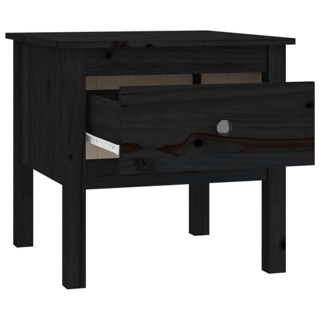 Beistelltische 2 Stk. 40x40x39 cm Massivholz Kiefer