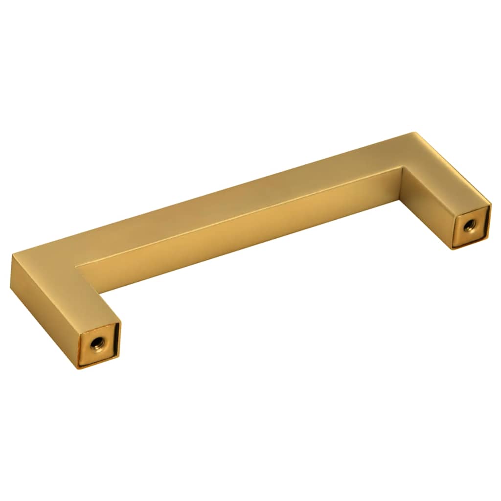 Möbelgriffe 10 Stk. Silbern 64 mm Edelstahl