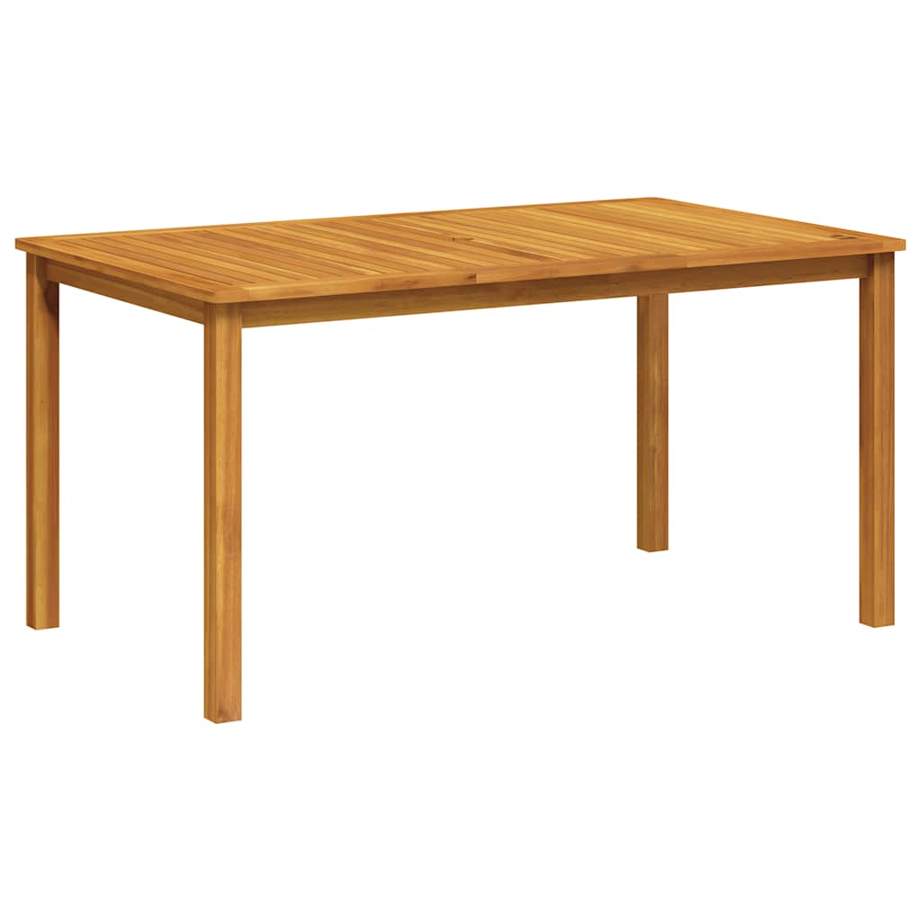 Garten-Esstisch 110x55x75 cm Massivholz Akazie