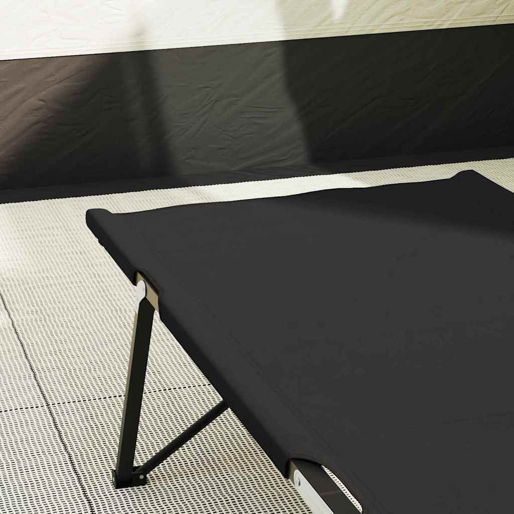Klapp Schlafbett fürs Camping Blau 206 x 76 x 74 cm