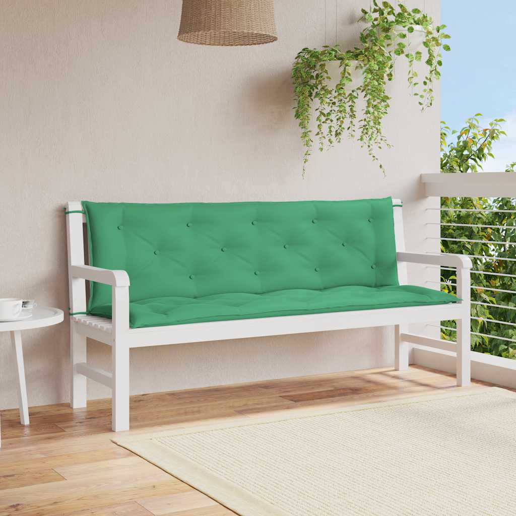 Gartenbank-Auflage Anthrazit 100x(50+50)x7 cm Oxford-Gewebe