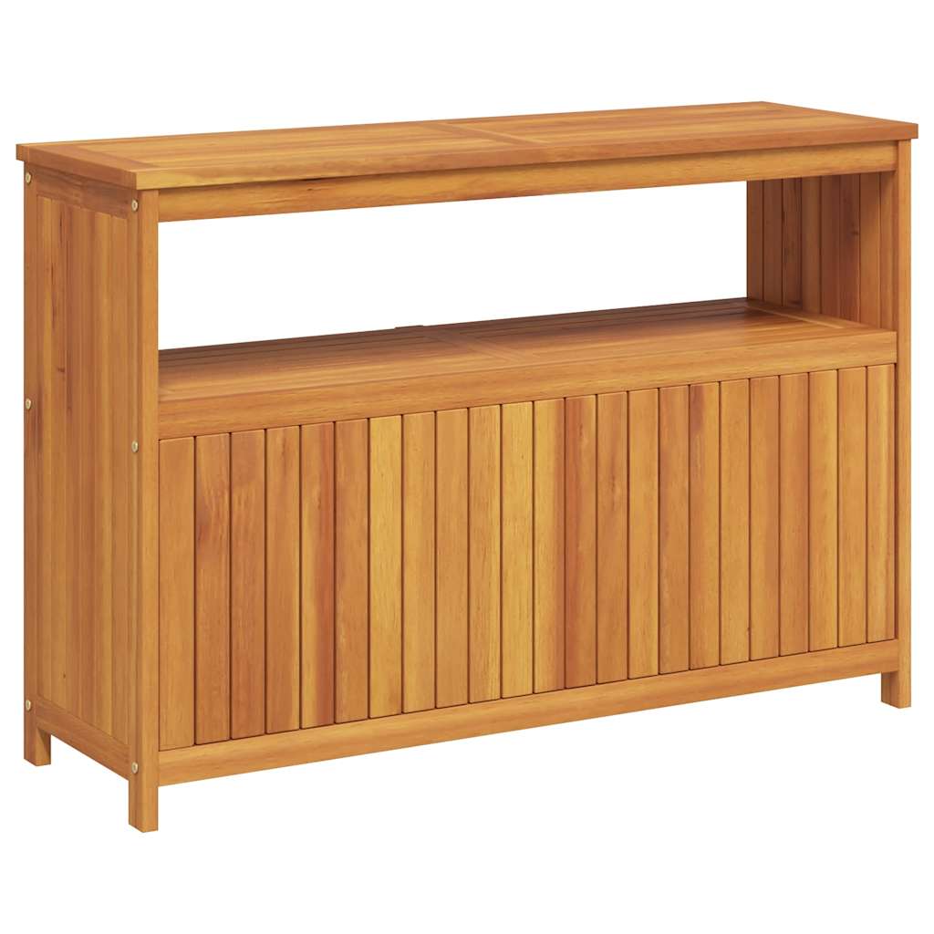 Garten-Konsolentisch 80x35x75 cm Massivholz Akazie