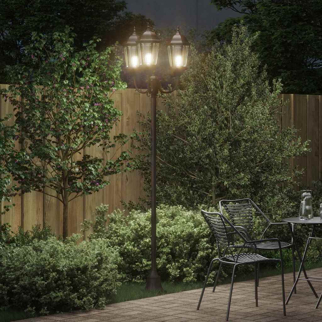 Garten-Licht Vintage gebürstetes Grün 57 x 49 x 241 cm