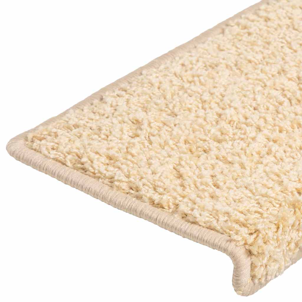 Stufenmatten 15 Stk. 65x21x4 cm Grau Rechteckiger Rand