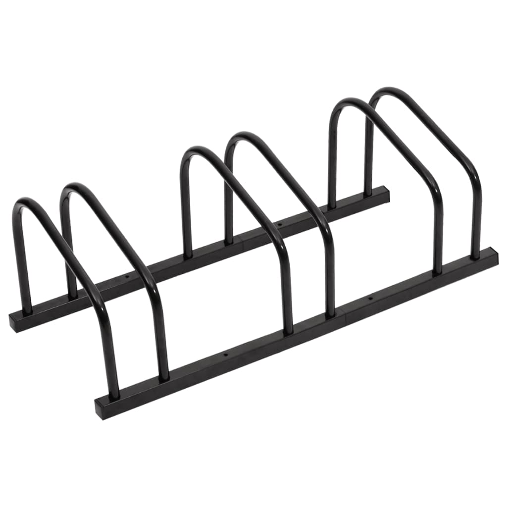 Fahrradständer für 2 Fahrräder Verzinkter Stahl