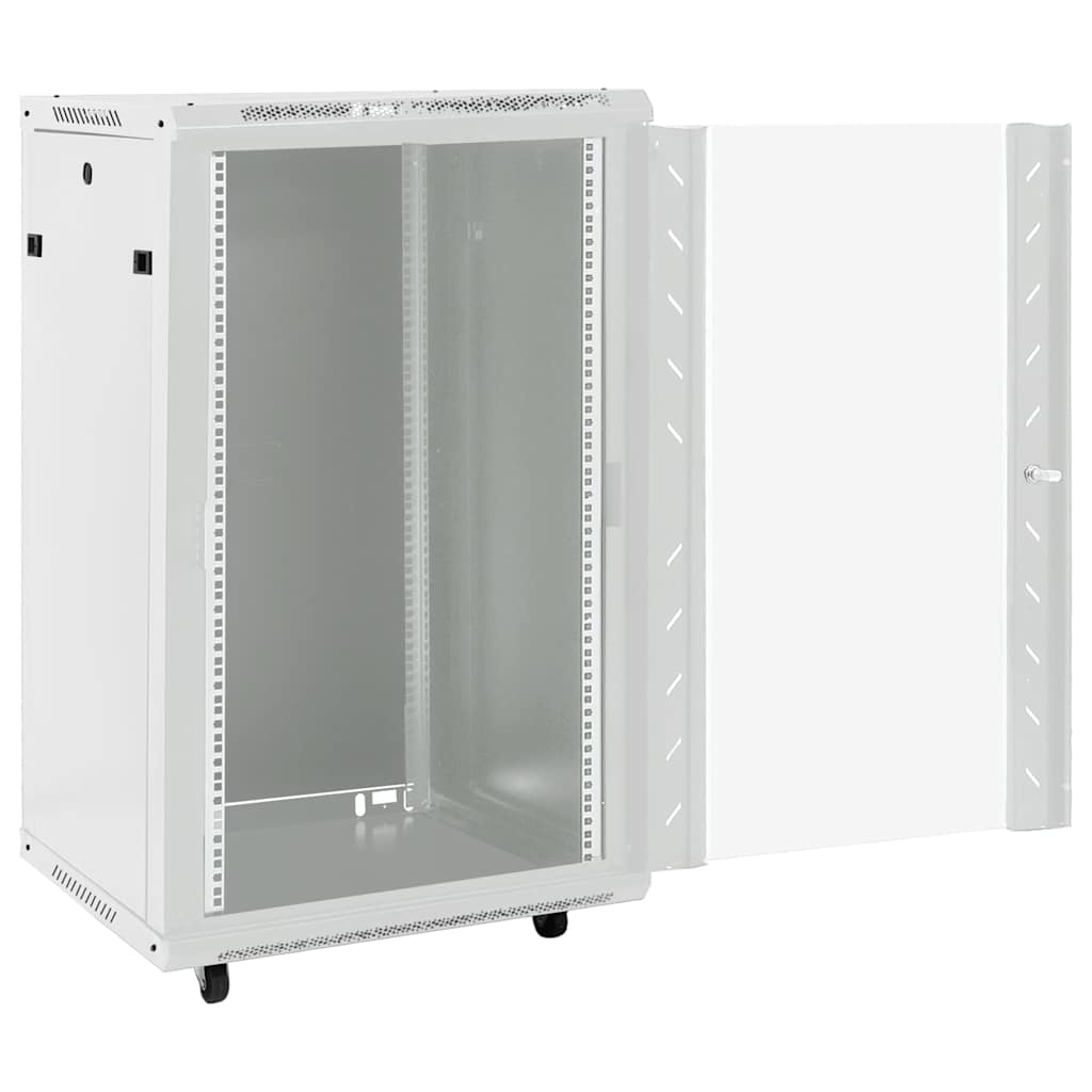15HE Netzwerkschrank mit Schwenkfüßen 19" IP20 60x45x86 cm