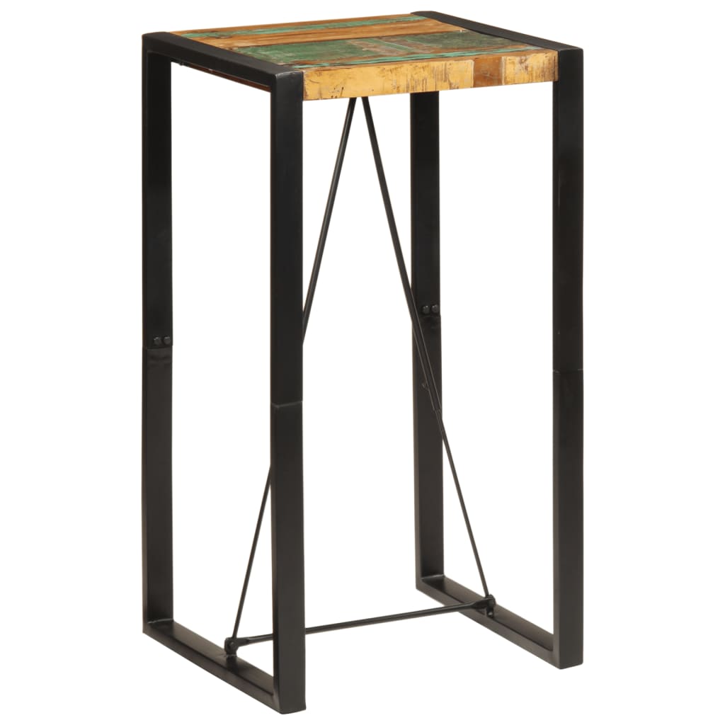 Bartisch 110 x 60 x 110 cm Massivholz Mango