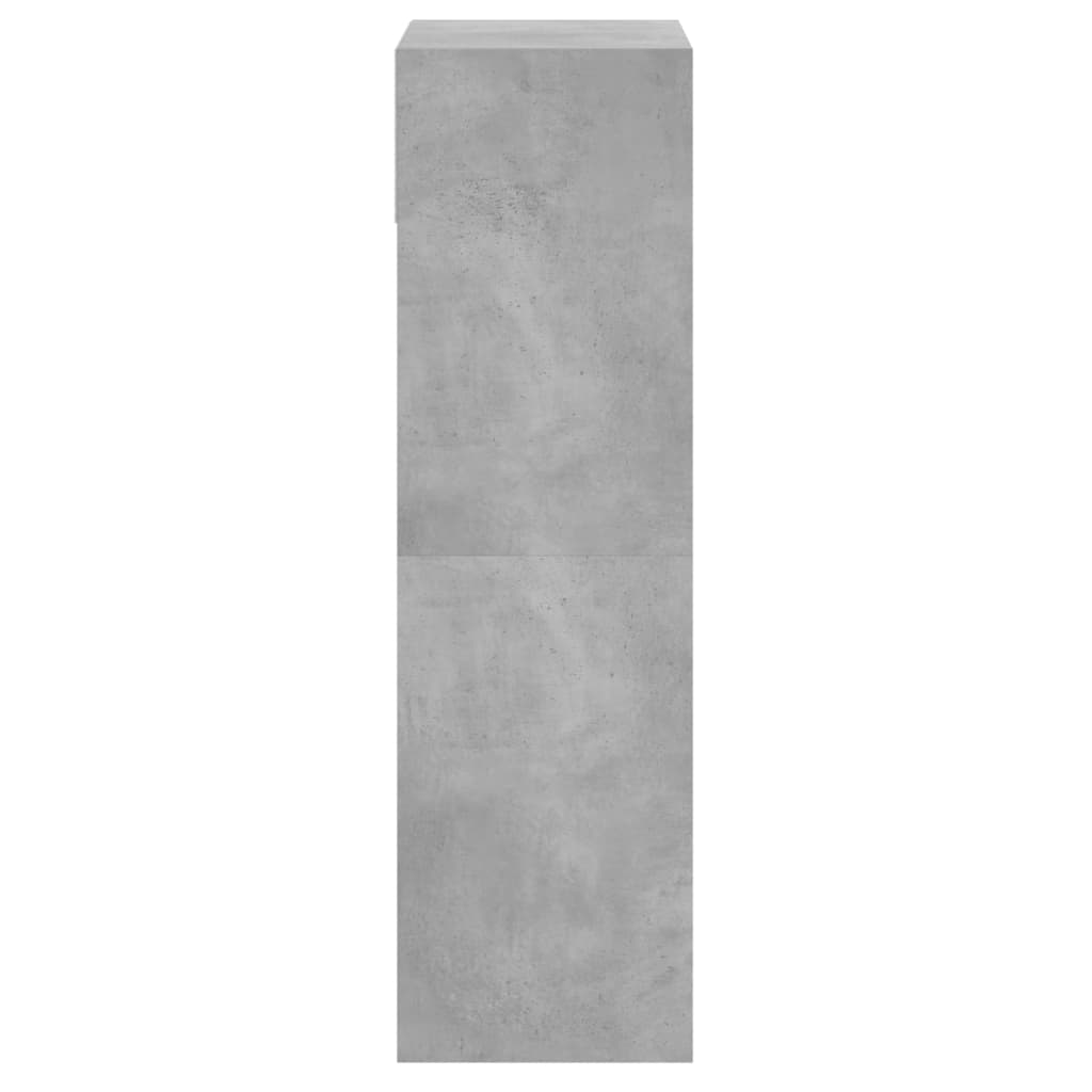 Schuhschrank mit 2 Klappen Weiß 80x34x116 cm
