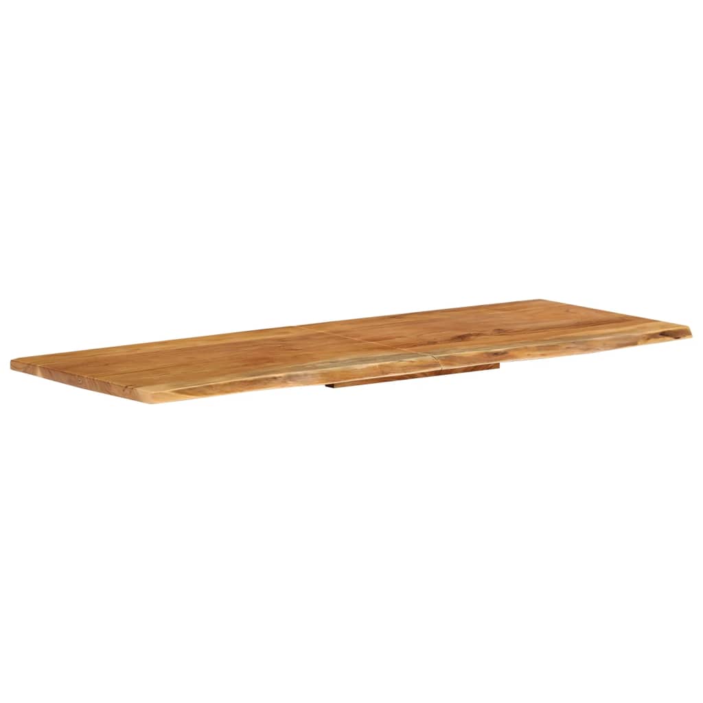 Badezimmer-Waschtischplatte Massivholz Akazie 100x52x2,5 cm