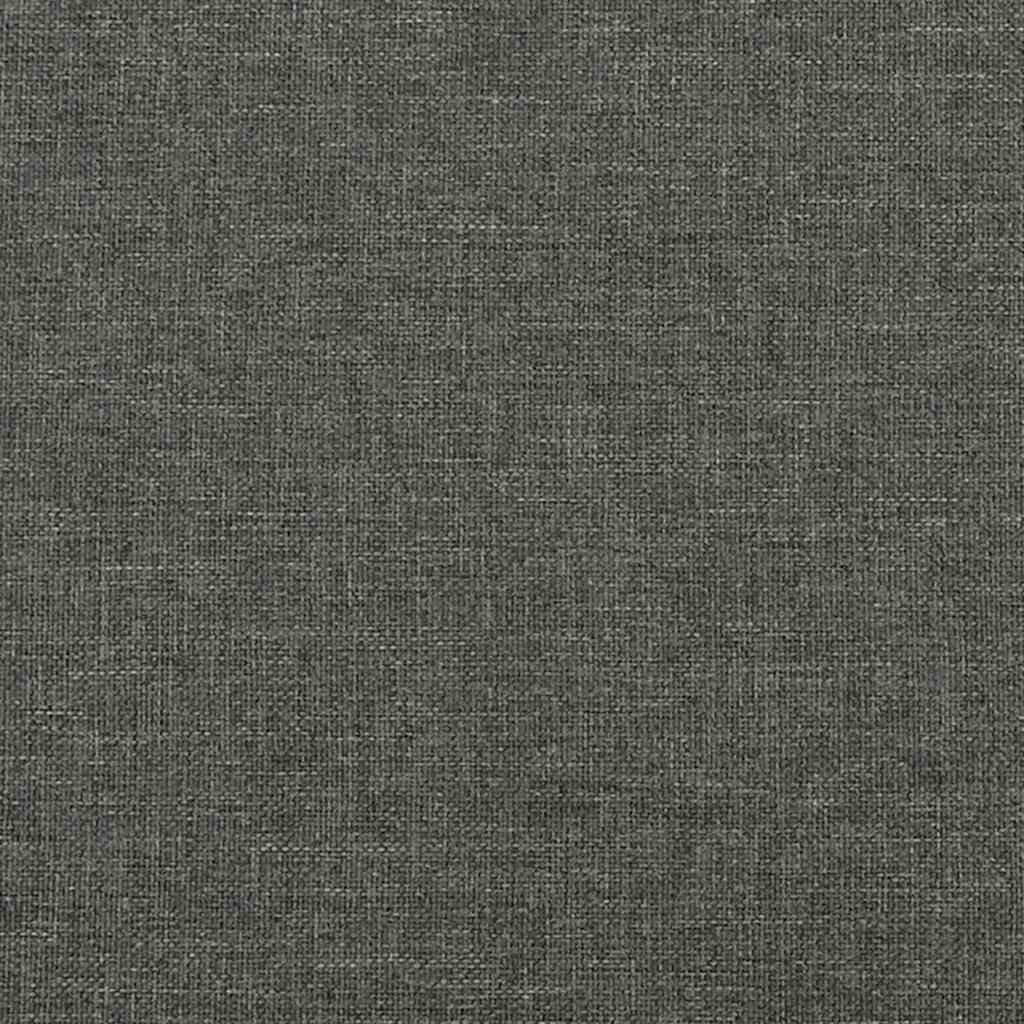 Taschenfederkernmatratze Mittel Hellgrau 80x200x20 cm Stoff