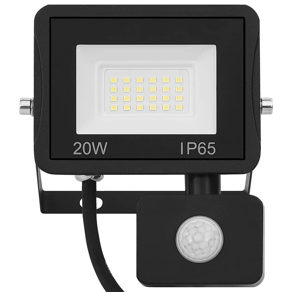 LED-Fluter mit Sensor 10W Warmweiß