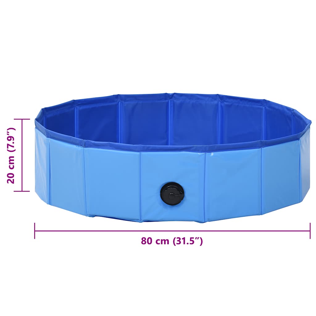 Hundepool Rot Ø200 x 30 cm Dicker PVC