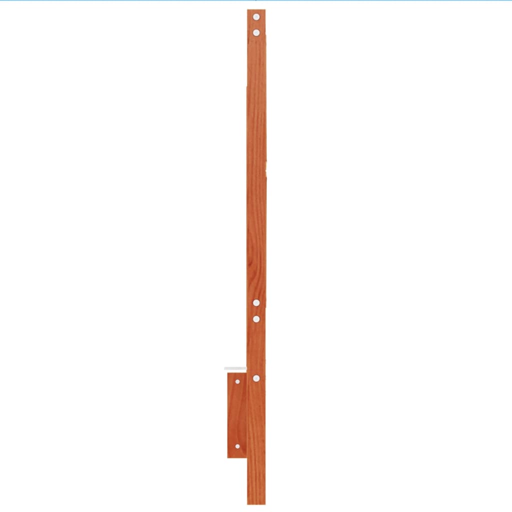 Kopfteil Grau 81x4x100 cm Massivholz Kiefer