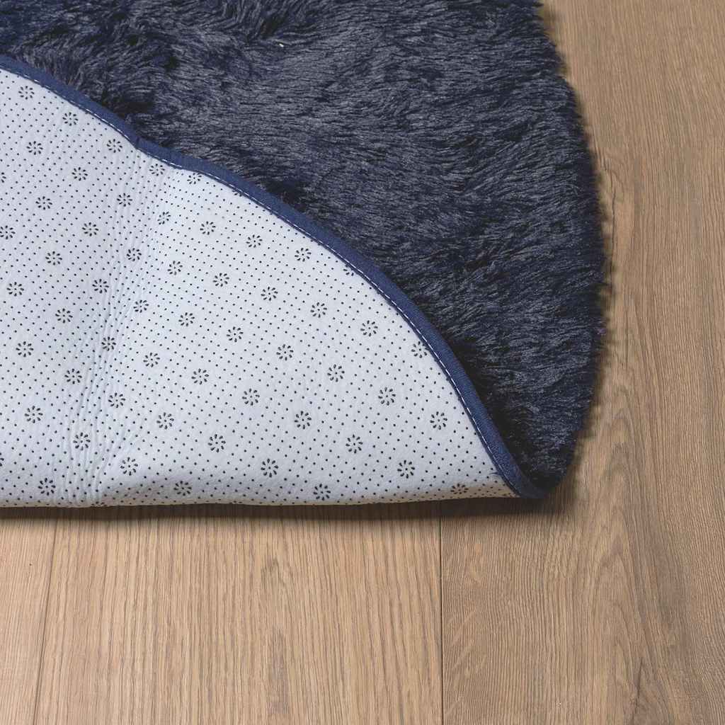Teppich Shaggy Hochflor NAVARRA Beige 60x100 cm Polyester