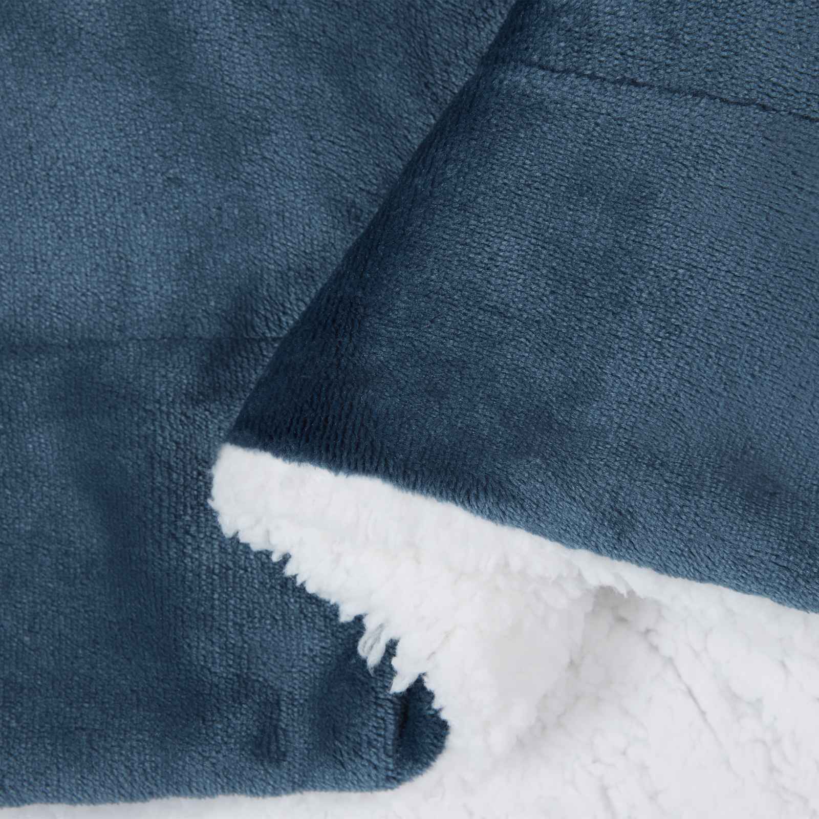Überwurfdecke Beige 130 x 150 cm Fleece