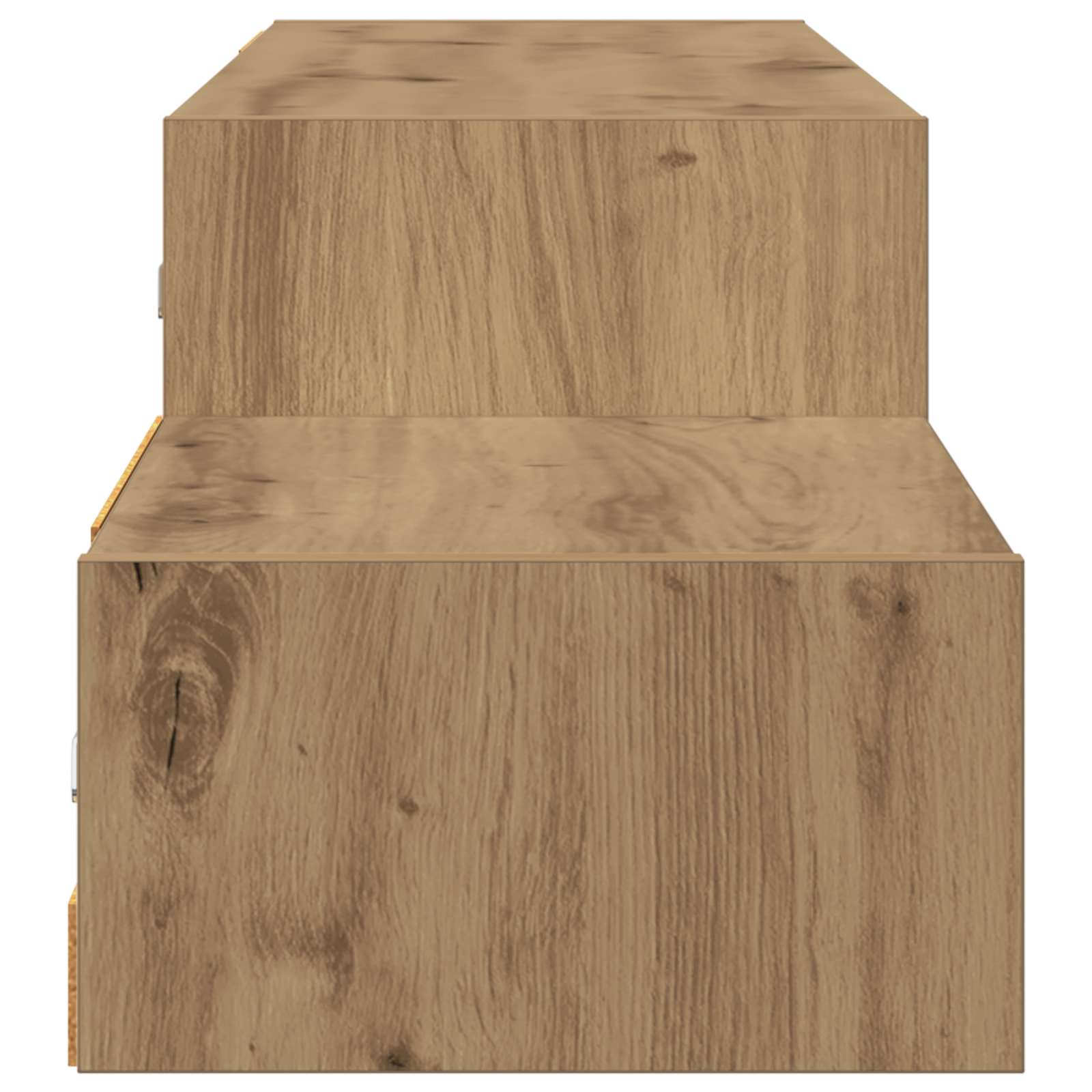 Wandmontierter TV-Schrank Wandhalterung Weiß 150 x 28 x 26 cm