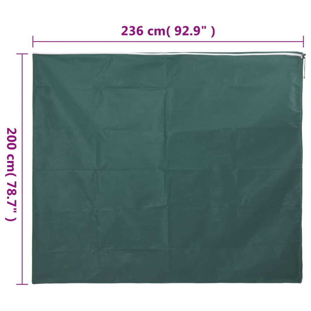 Wintervlies mit Reißverschluss 4 Stk. 70 g/m² 1x1,55 m
