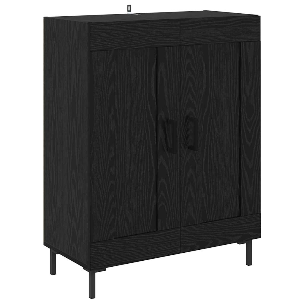 Highboard Betongrau 69,5x34x180 cm Holzwerkstoff