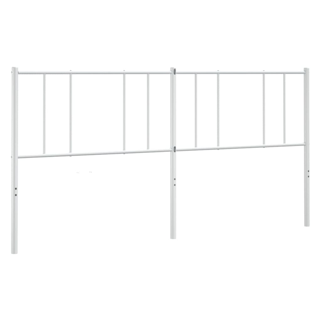 Ersatz-Kopfteil Metall Schwarz 80 cm