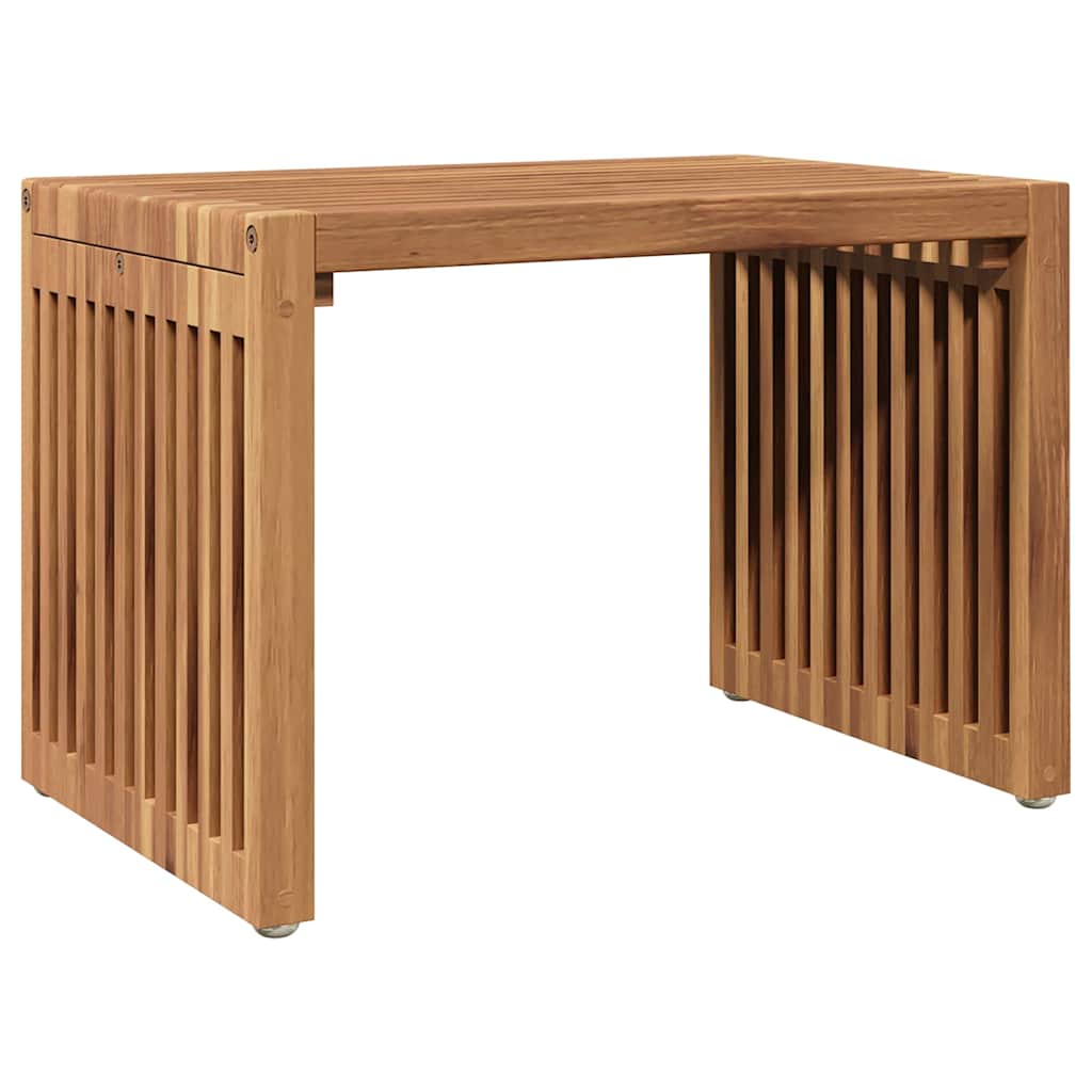 Garten-Beistelltisch 3 pcs Braun 33 x 44,5 x 51 cm