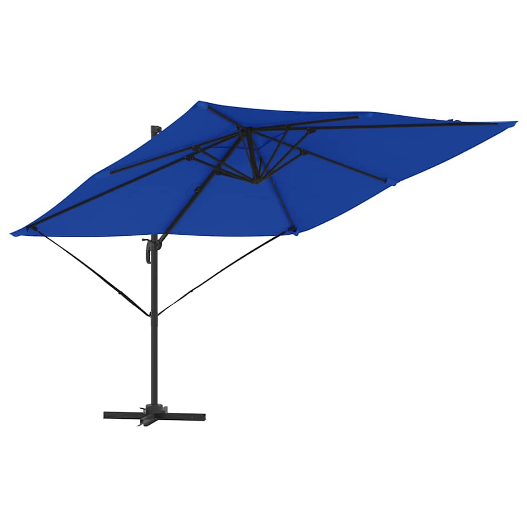 Roma Parasol Beige 286 x 284 x 265 cm Aluminium und Polyester