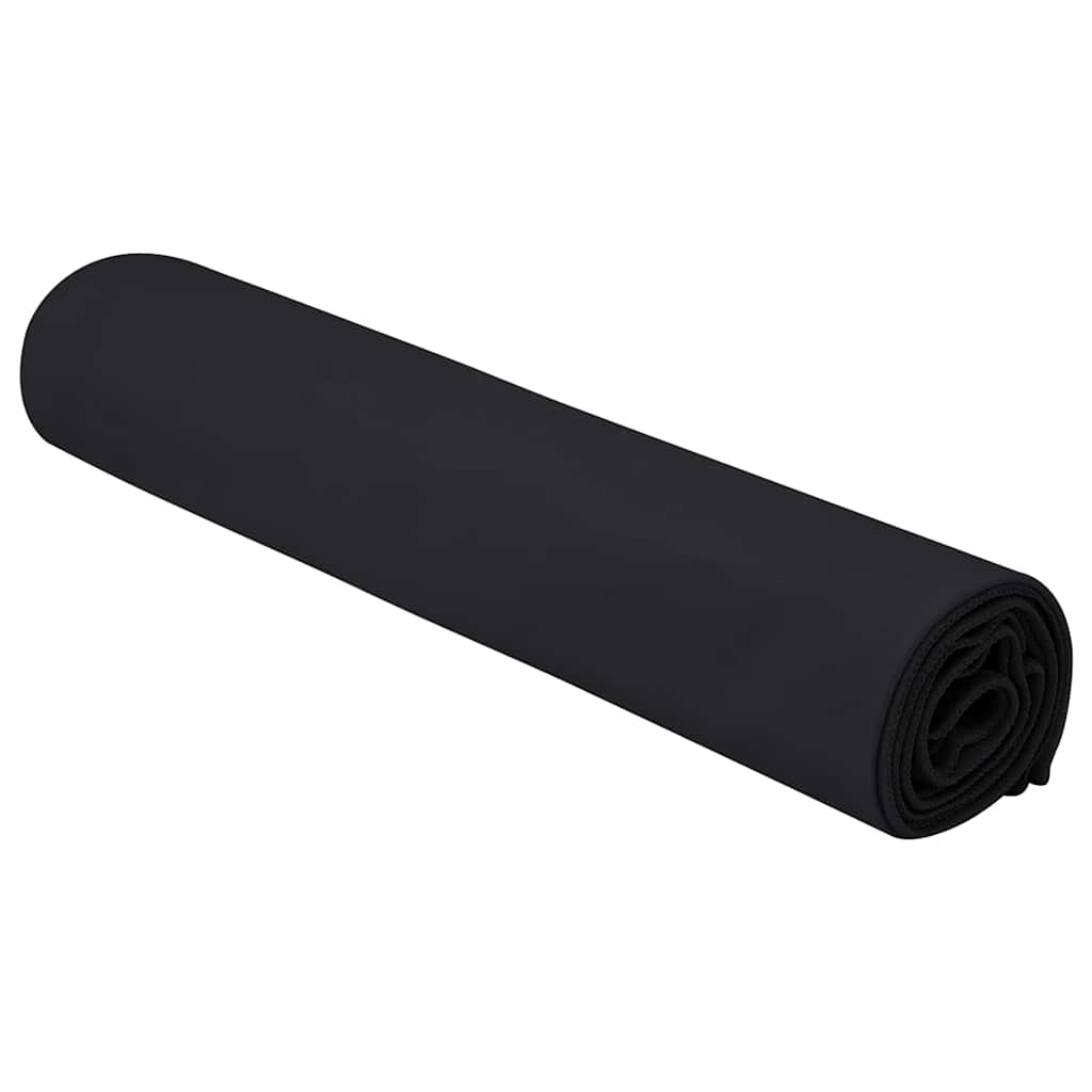 Sporthandtücher 2 pcs Schwarz 50 x 30 cm Polyester und Polyamid