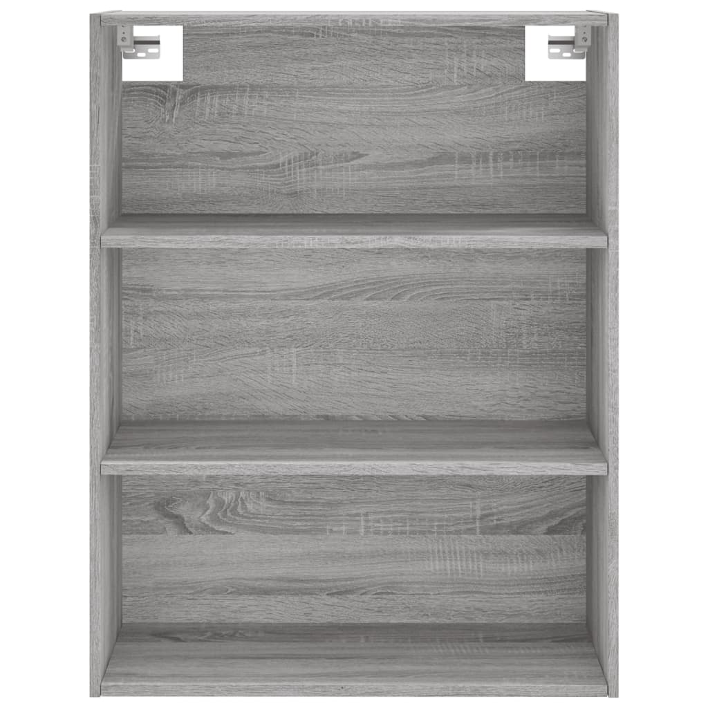 Highboard Hochglanz-Weiß 69,5x34x180 cm Holzwerkstoff