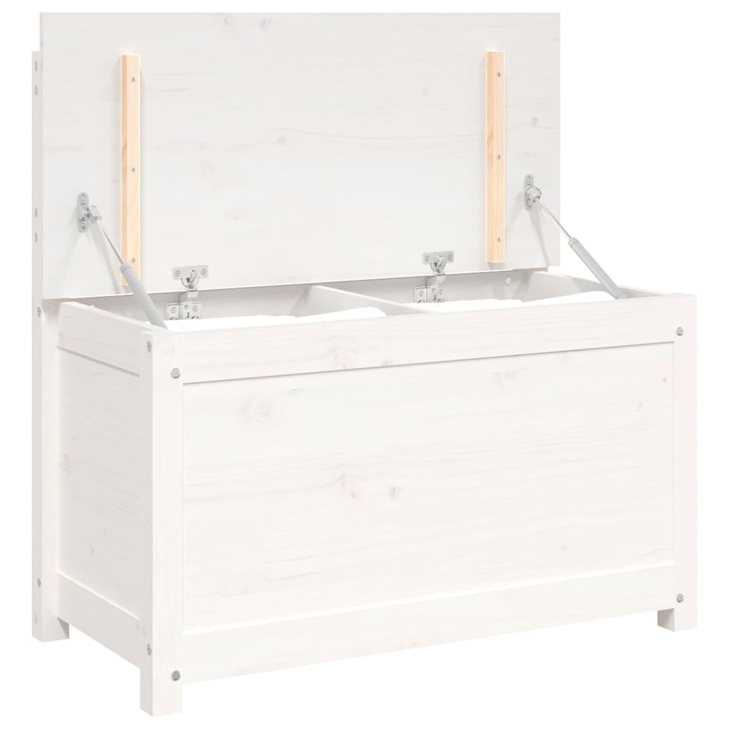 Sitzbank 80x41x77 cm Massivholz Kiefer