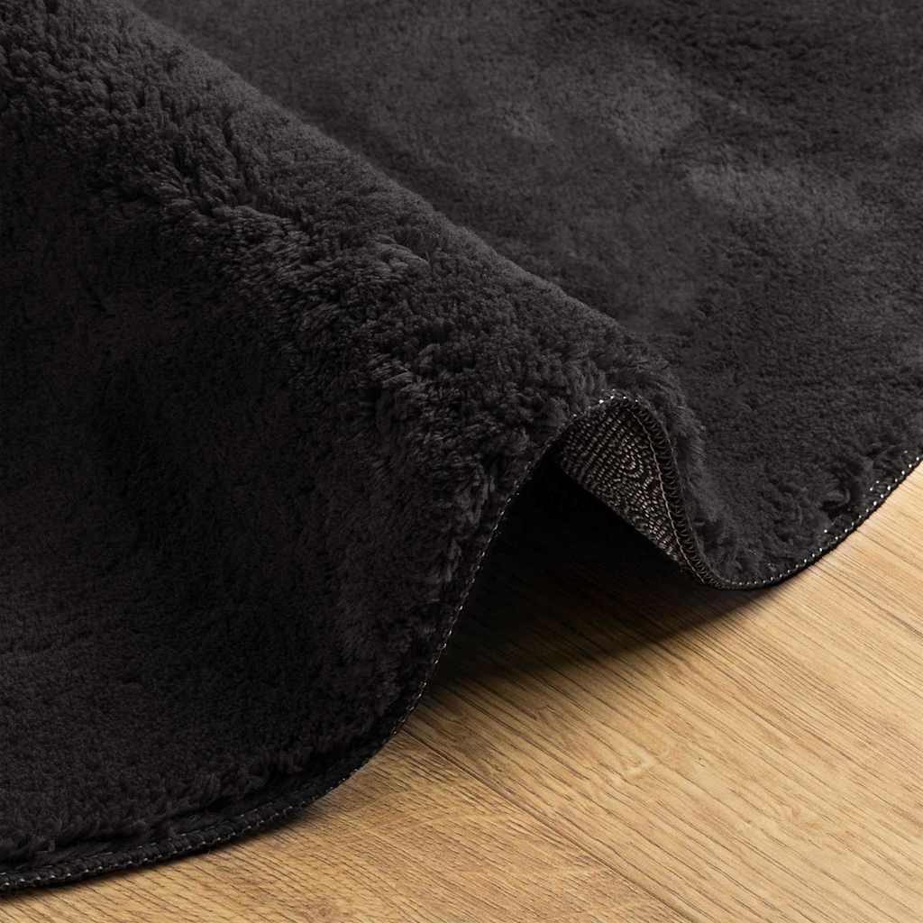 Bereichsteppiche HUARTE Anthrazit 100 x 200 cm 100 %Polyester