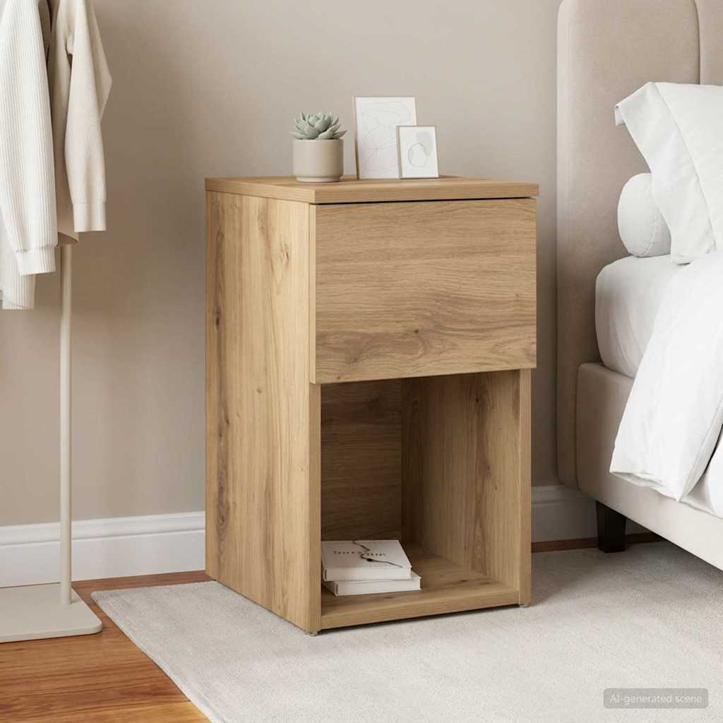 Bettschrank Weiß 29 x 31,5 x 49 cm Holzwerkstoff