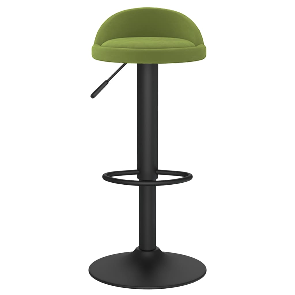 Barhocker Dunkelgrün Samt